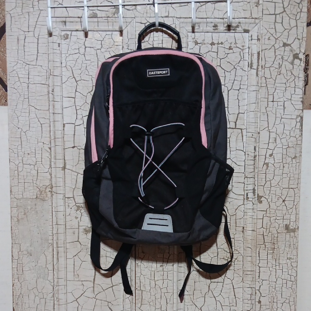 Black and Pink Backpack